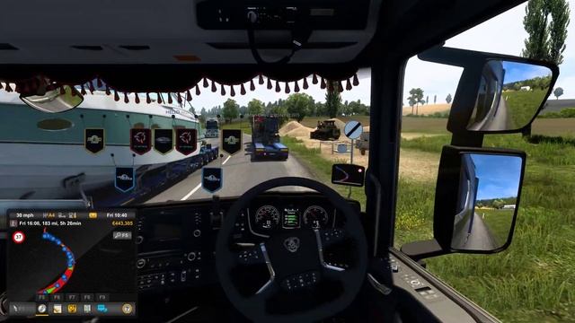 Euro Truck Simulator 2-CD Road MADNESS! смотреть онлайн