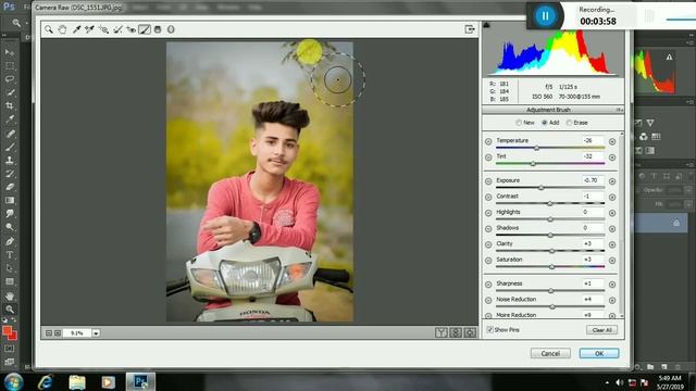 Photoshop simple edit like professional in 5 mint Photoshop link in description смотреть онлайн