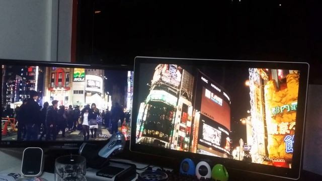 4K Comparison Shimian QH270 27 inch 1440p and Samsung SA350 24 inch 1080p monitors смотреть онлайн