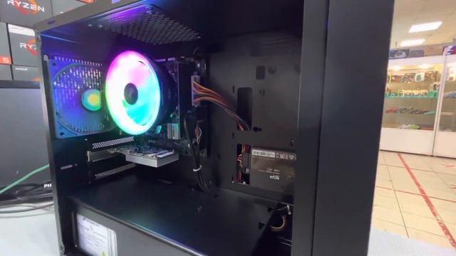 Intel Core I3 10100F, AsRock H510M HVS, 8Gb Ddr4, Ssd 512Gb, GT 1030 2Gb, Thermaltake H-17, 500W FS