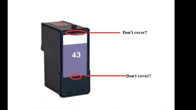 Lexmark 43 Color Cartridge : How To Refill The Cartridge смотреть онлайн