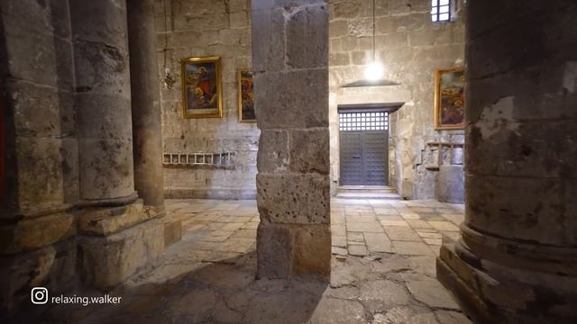 JERUSALEM, Unique Footage Of The Church Of The Holy Sepulchre