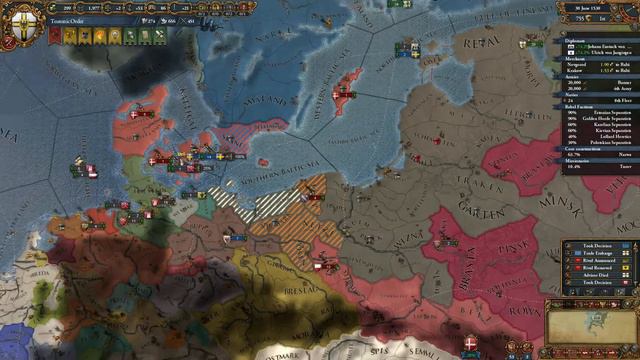 Europa Universalis IV - Baltic Crusader Achievement #26 смотреть онлайн