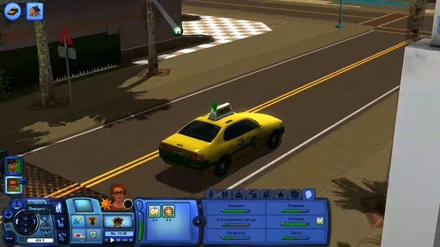 Давай Играть в Sims 3 Roaring Heights #2 Первый день Работы смотреть онлайн