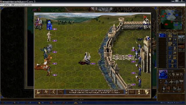 #88. Heroes III. Misha (ДАУ) vs Armageddets. Много лучников не бывает! смотреть онлайн