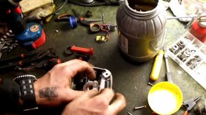 Ремонт болгарки МШУ-230 Калибр (старая модель)