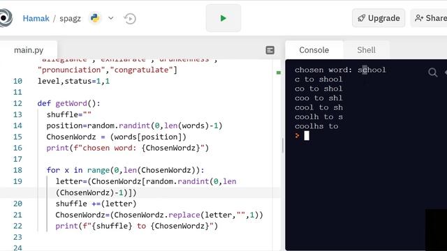 Python Code for Making a Spelling and Grammar Game Part 1 смотреть онлайн