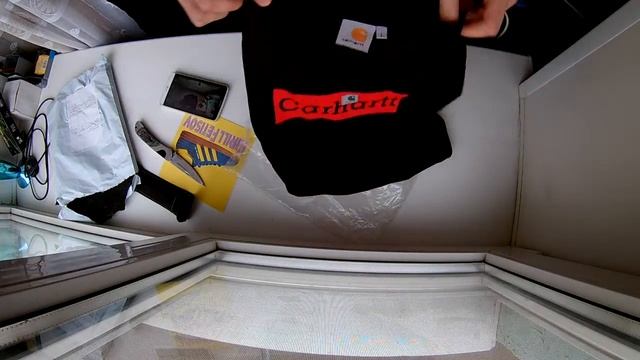 Распаковка футболки Carhartt (Aliexpress)