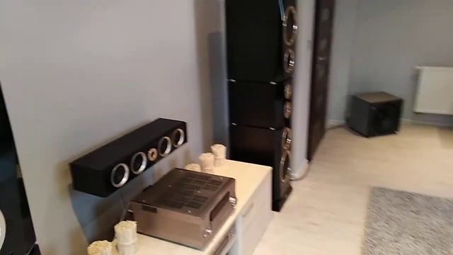 KODA K-6000 Rare Flag Speakers + Yamaha DSP Z9 + JAMO SUB D6 THX Vangelis