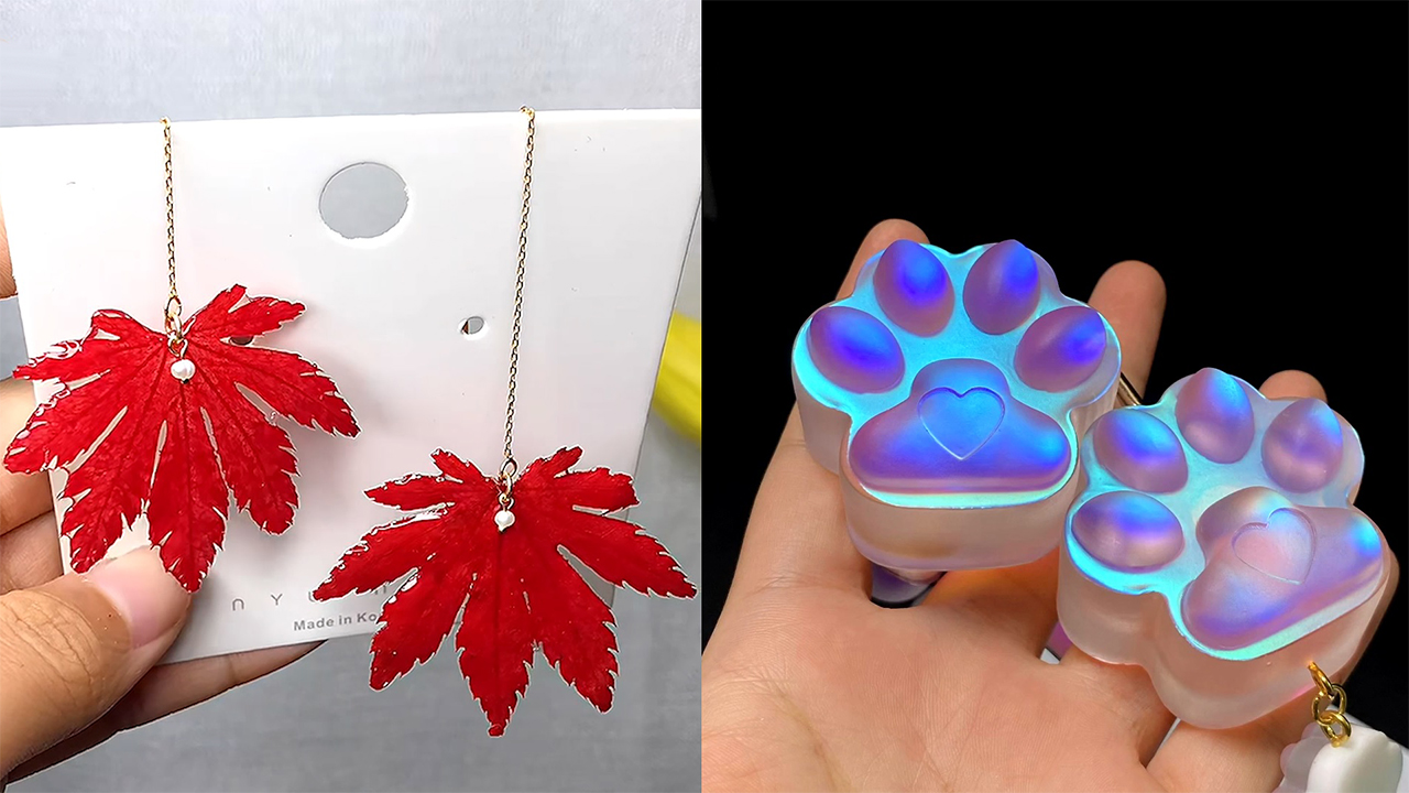 Простые идеи из Эпоксидной смолы. Уф смола смотреть онлайн