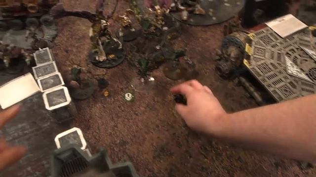 Aeldari vs Death Guard Warhammer 40k Apocalypse Battle Report смотреть онлайн