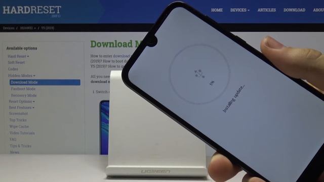 Режим загрузки на Huawei Y5 смотреть онлайн