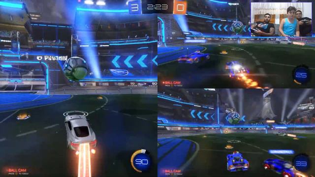 Kaan - Rocket League PC Split Screen 3 Matches смотреть онлайн