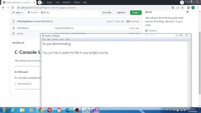 Python 'print()' in C++ tutorial смотреть онлайн