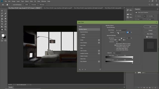 Touching Up the Images - Darken Room Adobe Photoshop смотреть онлайн