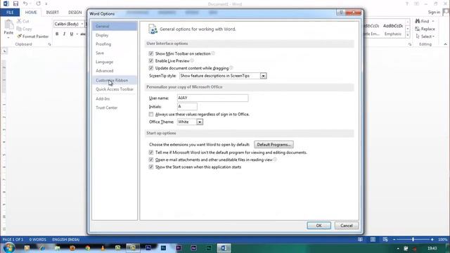 How to enable shortcut key to any command in Microsoft Word 2013 смотреть онлайн
