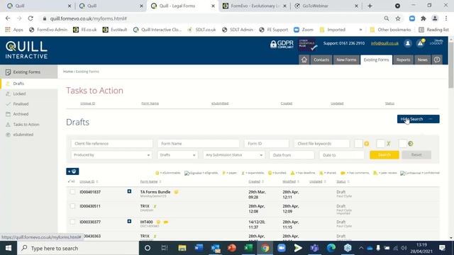 How to submit legal forms electronically with FormEvo and Quill смотреть онлайн