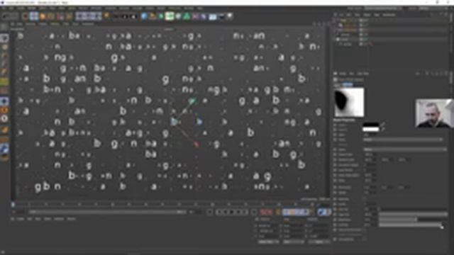 Кинетическая типографика ч.3 // шейдер и плейн эффектор в cinema 4d смотреть онлайн