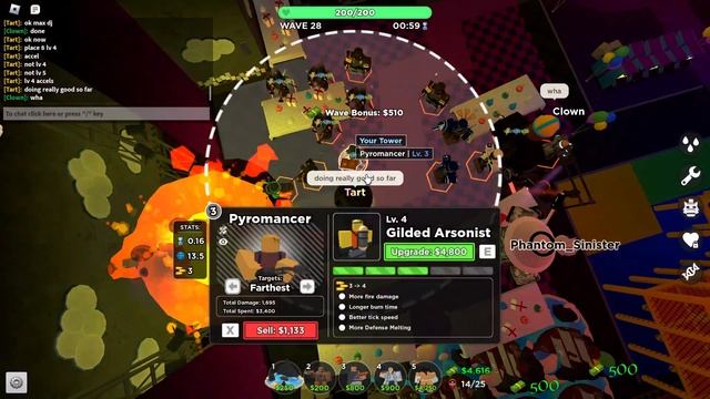 Roblox TDS Pizza Party Trio Speedrun 14.48 World Record! смотреть онлайн