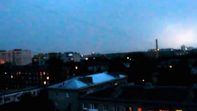 Гроза в Ижевске 14.07.12. смотреть онлайн