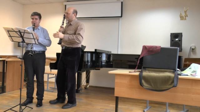 25.02.23 Мастер-классы. Евгений Петров, кларнет. Творческая Мастерская муз. школы РАМ им. Гнесиных смотреть онлайн