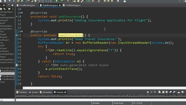 Template Method Design Pattern смотреть онлайн