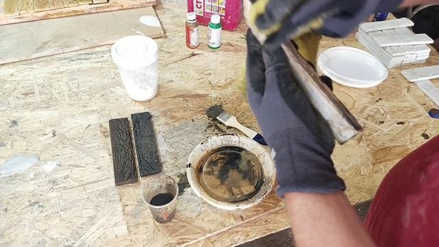 Покраска декоративного кирпича .Это не сложно!!! смотреть онлайн