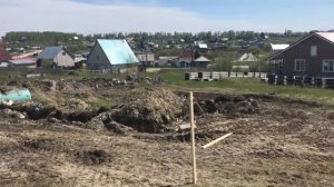 Первый день разметки дом из сибита №1