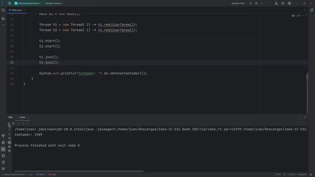 98. Aprende a sincronizar hilos en Java con synchronized смотреть онлайн