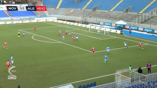Novara-Alessandria 2-1 | Serie C 20/21 23^ giornata смотреть онлайн
