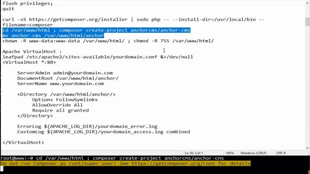How To Deploy Anchorcms On Ubuntu 18.04 LTS смотреть онлайн