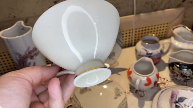 НОВЫЙ АССОРТИМЕНТ ФАРФОР С ЦЕНАМИ ??? ВИНТАЖНЫЕ ТРИО ?? смотреть онлайн
