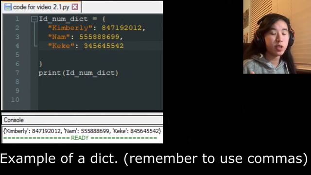 Dictionaries | Learning the Basic of Python w/ me | Ep. 6 смотреть онлайн