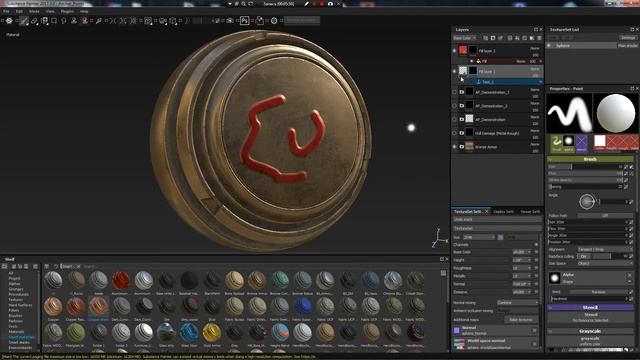 Substance painter Anchor Points - Якорные точки p.1. смотреть онлайн