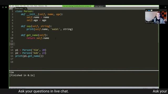 Workshop - Tim Ruscica (Tech With Tim) | Def Hacks смотреть онлайн
