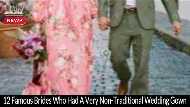 12 Famous Brides Who Defied Tradition with Their Wedding Gowns! смотреть онлайн