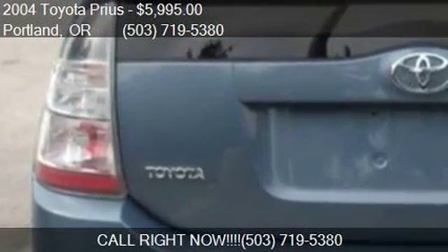 2004 Toyota Prius Base 4dr Hatchback for sale in Portland, O смотреть онлайн