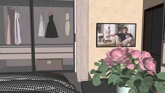 Решение для небольшой комнаты в 15 кв.м. смотреть онлайн