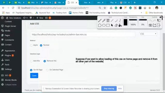 Remove any CSS file using CSS JS Manager смотреть онлайн