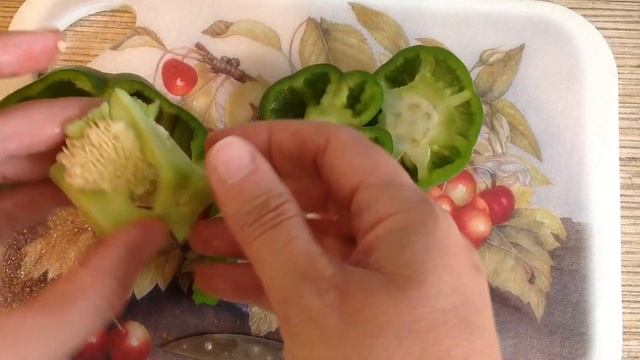 Минута и перец очищен! ?️? / Быстрый способ почистить перец ?? / Чистим болгарский перец ?️ смотреть онлайн