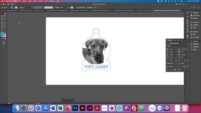 Tutorial - Creating Engraved Pet Ornaments смотреть онлайн
