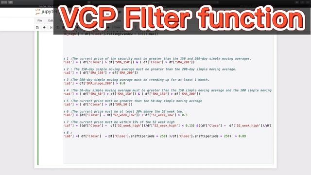 【Python 財經】發掘強勢股必學！ 半小時學識整VCP Screener | VCP合集 #JLaw #VCP #Python #股票 смотреть онлайн