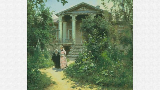 Картины Василия Дмитриевича Поленова - видеоролик смотреть онлайн