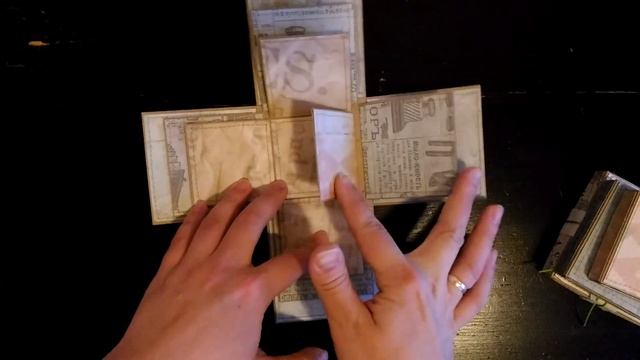 Коробочка для подарка, скрапбукинг, обзор смотреть онлайн