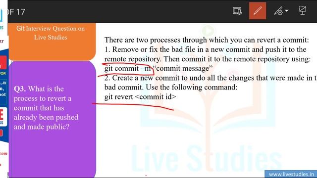 Git Interview Questions and Answers || Git and Github || SSH Key | live studies | by Ashu Sir смотреть онлайн