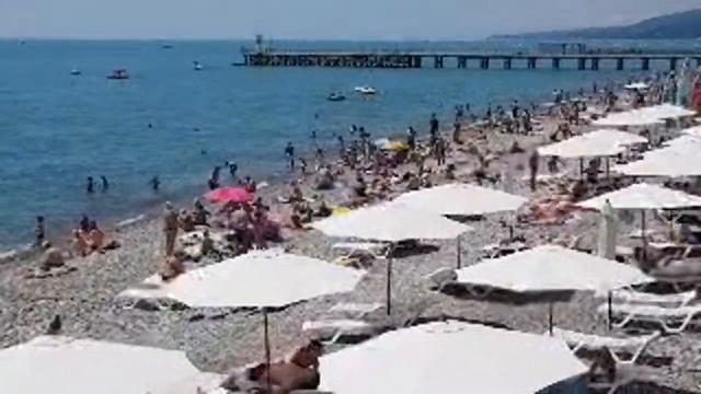 СТРИМ С ПЛЯЖА?ЛАЗАРЕВСКОЕ СЕГОДНЯ?СОЧИ.