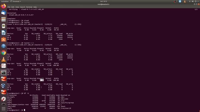 5. linux k8s SDN: CentOS devops commands: nsload, io, free смотреть онлайн