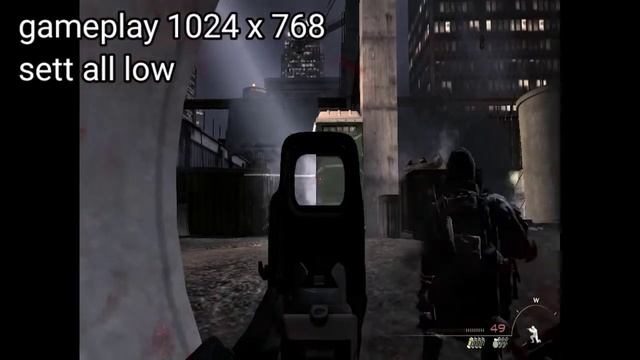 CoD: Modern Warfare 3 on G41 express chipset смотреть онлайн