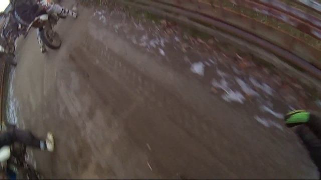 Pitbike, Питбайк, Enduro, cross, октябрьский замес)) смотреть онлайн