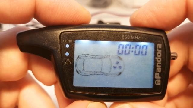 Изменение времени работы двигателя Pandora DX-40/50/50L/50В/70L/ 50S смотреть онлайн